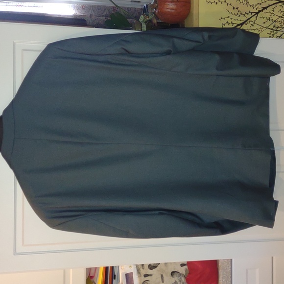 NWT Men's Olive 2 Button Suit 56R 50W Modern Fit New Olive Gray Green 2pc - Picture 9 of 9